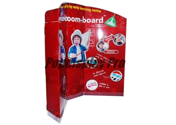 Early Learning Musical Instruments Custom Standee Cardboard Point Of Sale Display Stands